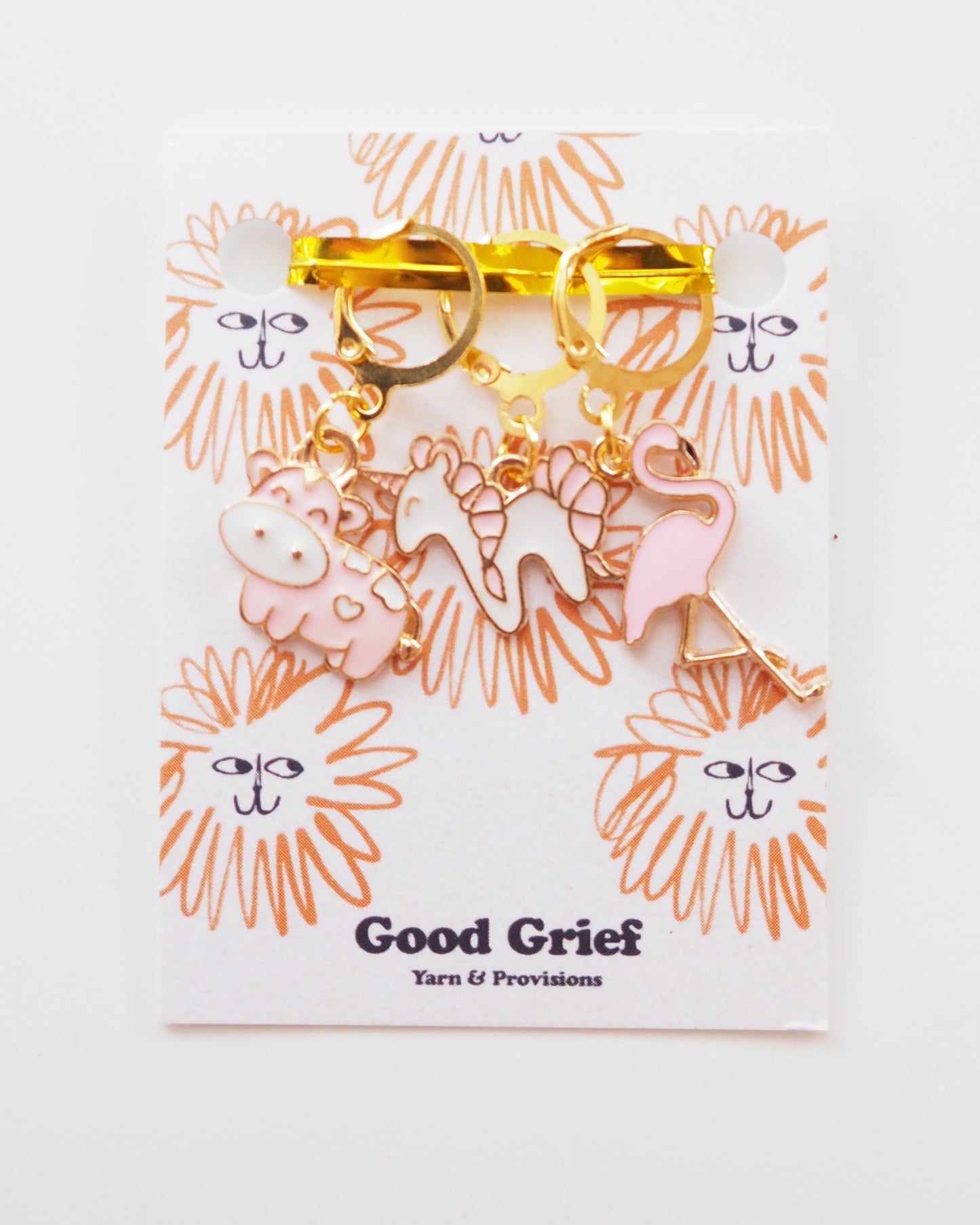 Animal Kingdom Stitch Markers by Good Grief