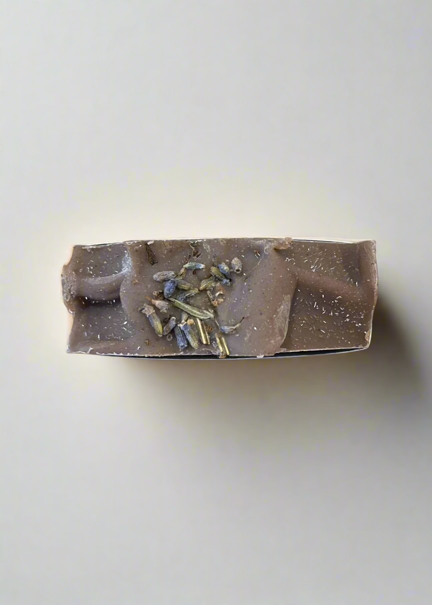Do Not Eat: Lavender Black Soap Bar