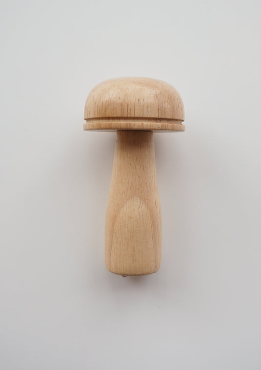 GG Wooden Darning Mushroom with Storage