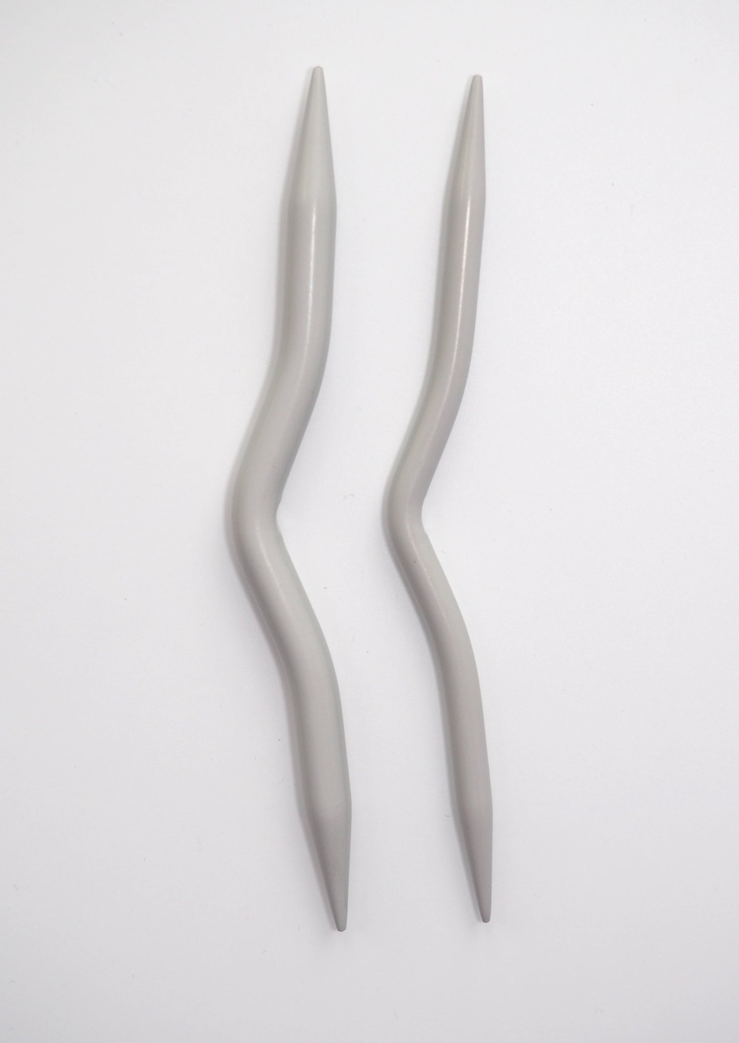 KnitPro: Aluminum Cable Needles Set Of 2 - US 10 (6 mm) & US 11 (8 mm)