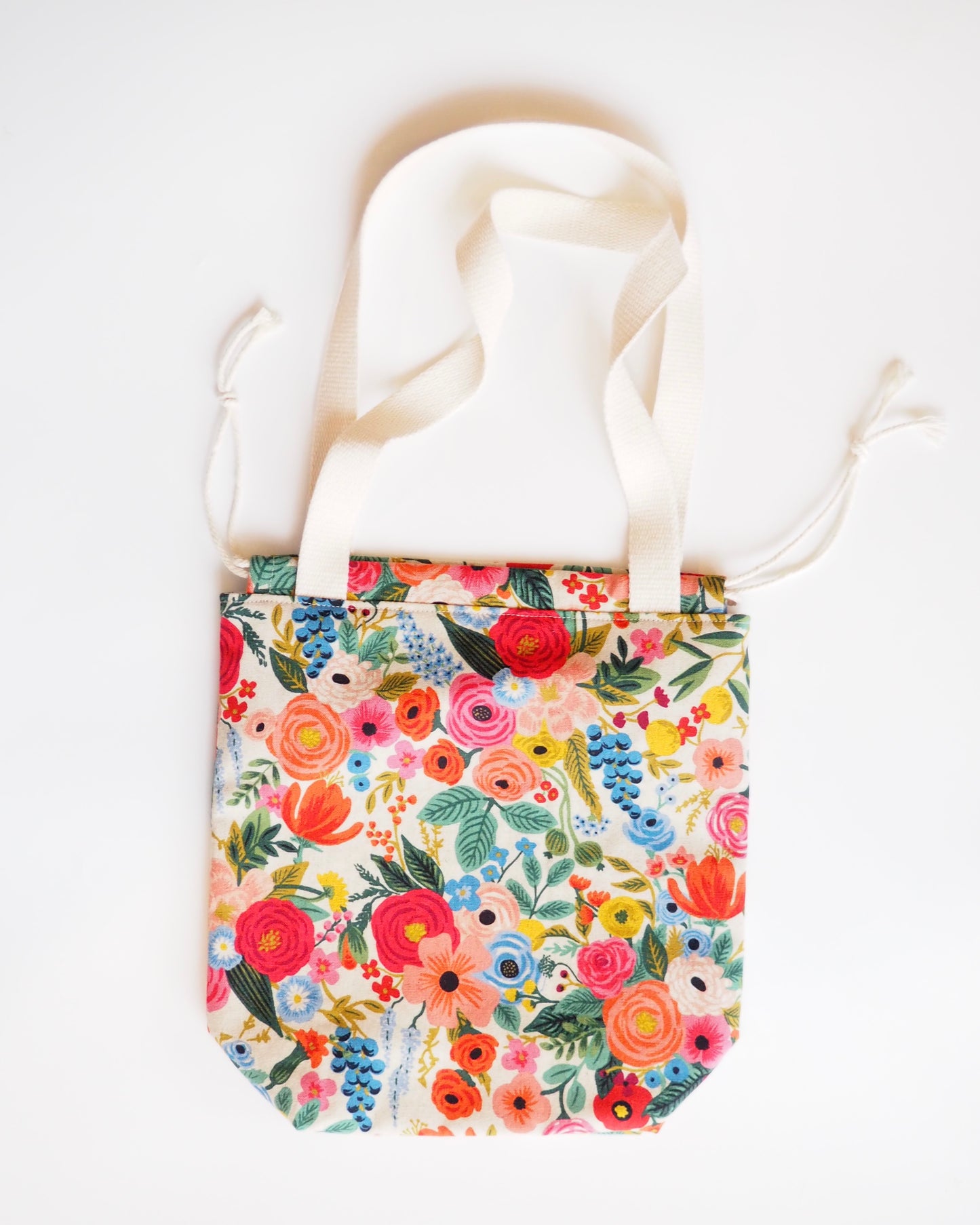handmade.eo: Small Project Bag with Handles & Drawstring