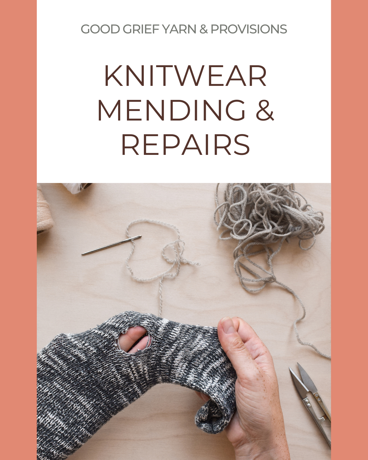 Mending & Repair Consultation (Knit & Crochet)