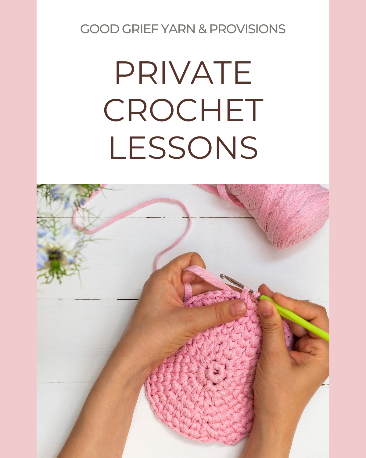 Private Crochet Lessons