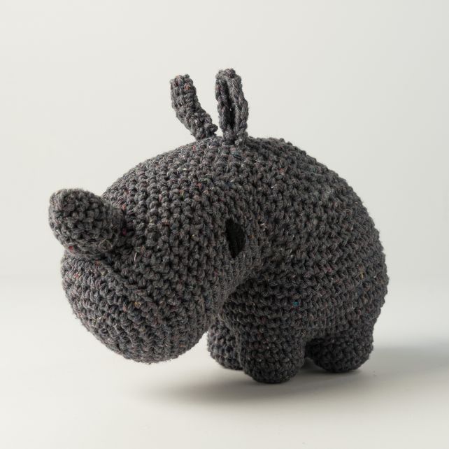 Hoooked: Dex the Rhino - DIY Crochet Kit