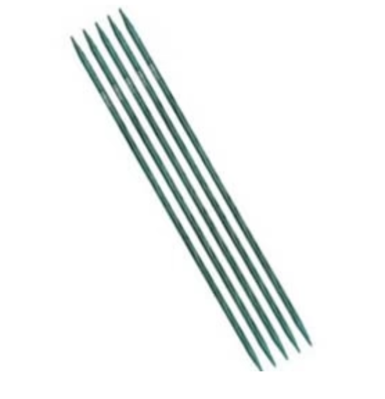 Lykke Indigo and KnitPro Dreamz 6" Wooden Double Pointed Needles