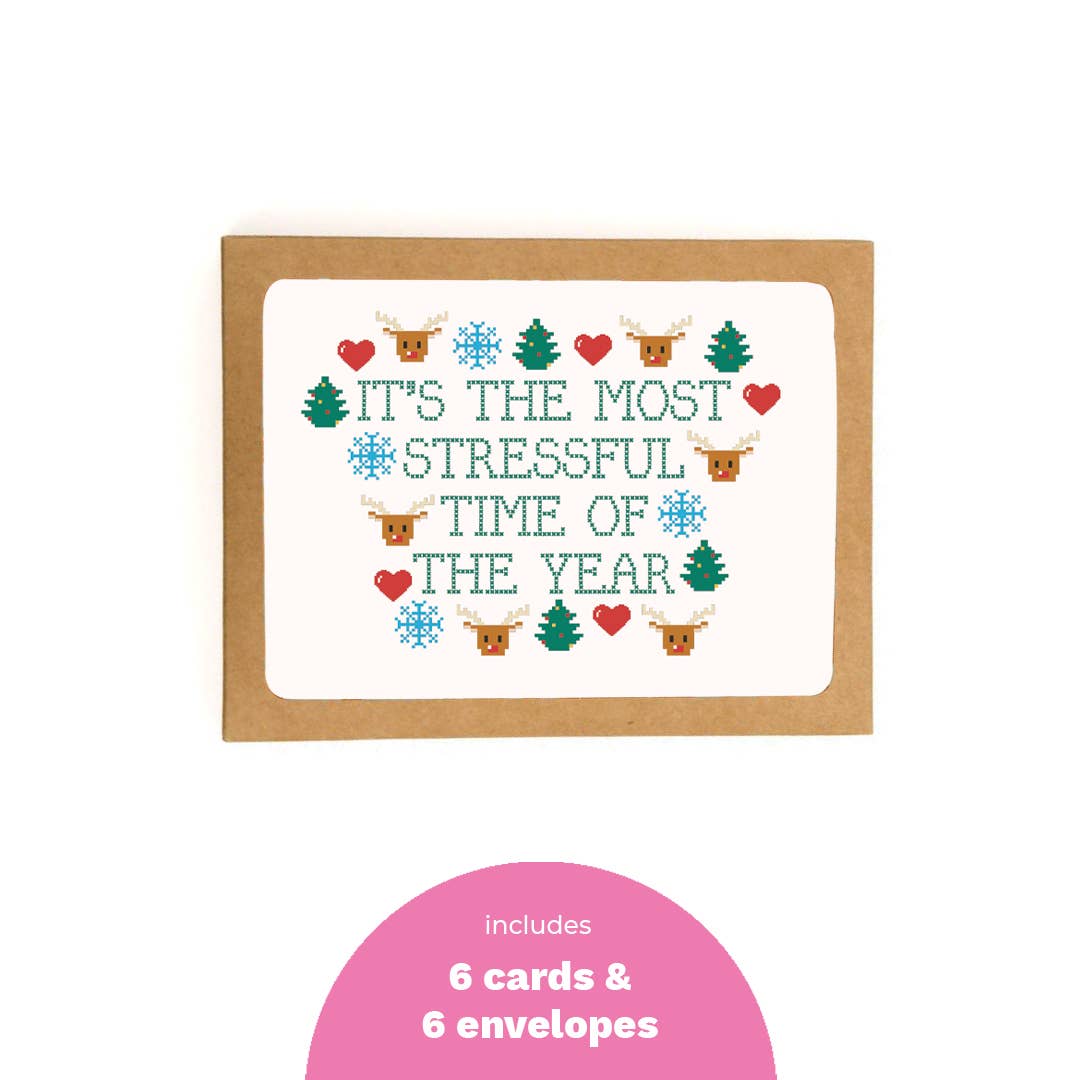 Stressful Time Of The Year | Christmas Card
