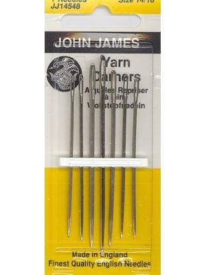 John James Yarn Darners, tamaño 14/18, 6 unidades