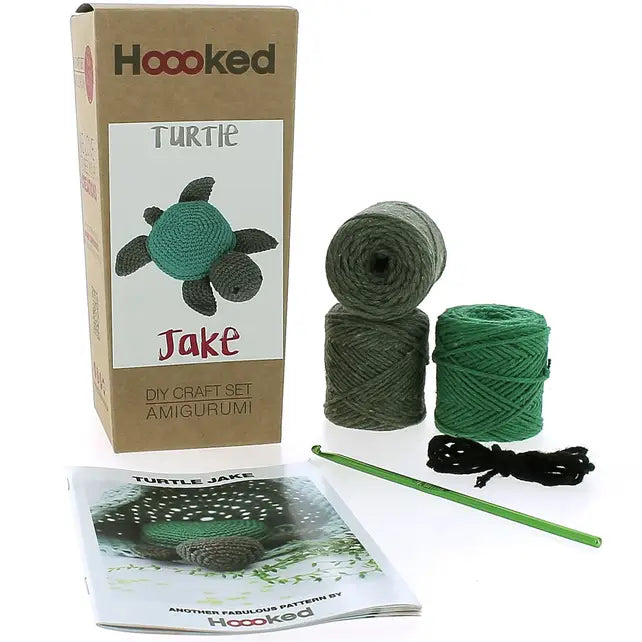 Hoooked: Jake the Turtle - DIY Crochet Kit