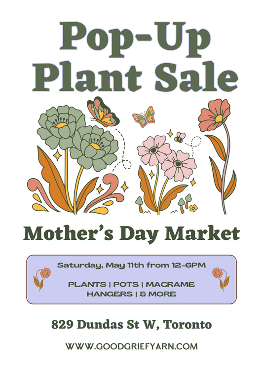 Mother's Day Plant Pop-Up - Sat, May 11 from 12-6PM