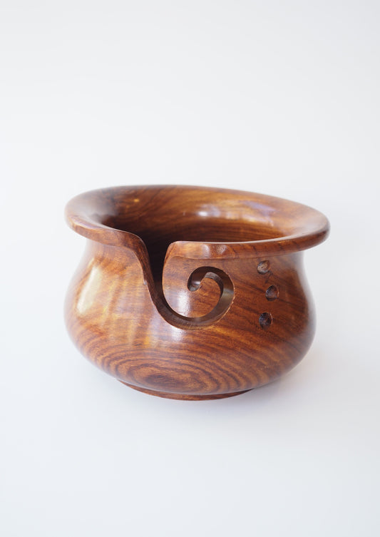 Estelle: Yarn Bowl - Acacia Curvy