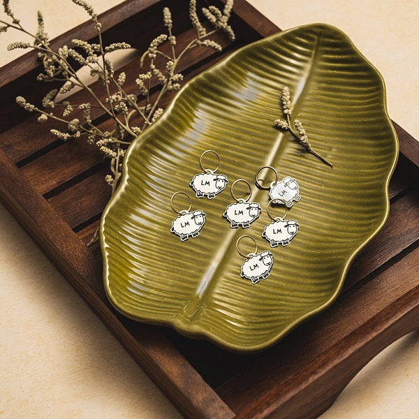 Lantern Moon Meadow Stitch Markers - Set Of 6