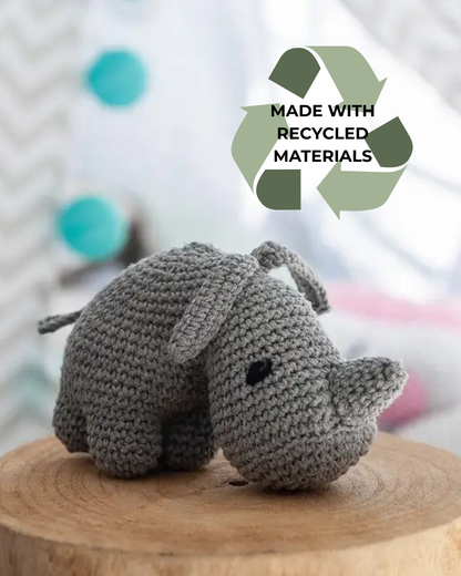 Hoooked: Dex the Rhino - DIY Crochet Kit