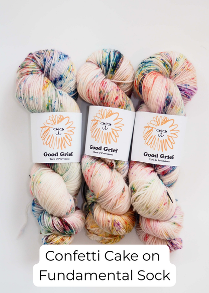Good Grief Custom Dyes: Fundamental Sock