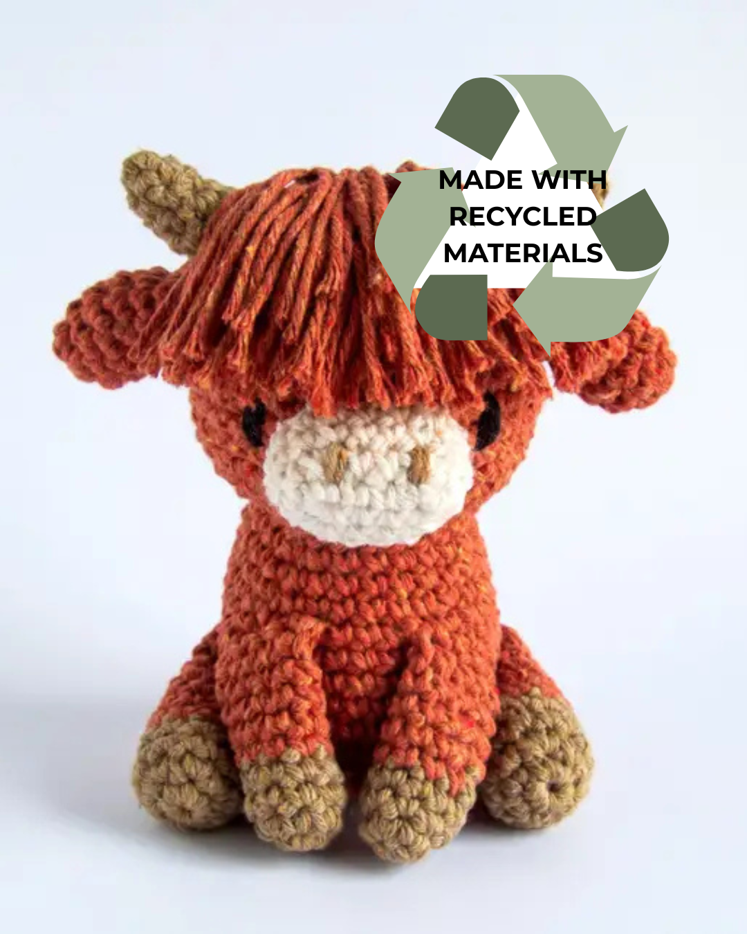 Hoooked: Aidan the Highland Cow - DIY Crochet Kit