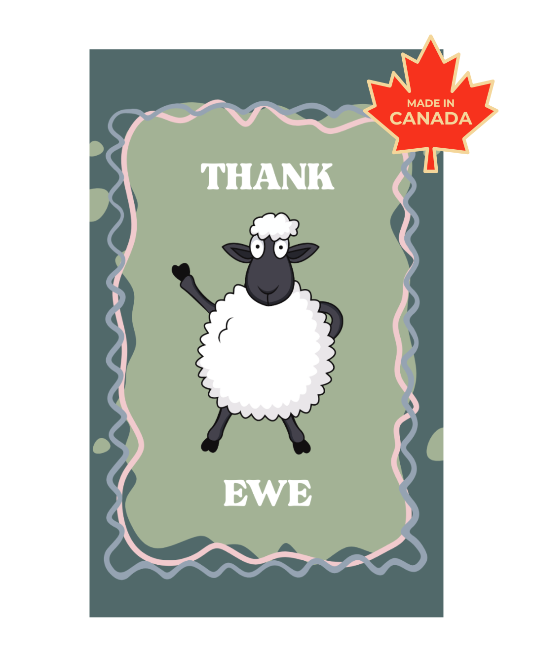 Thank Ewe | Thank You Card