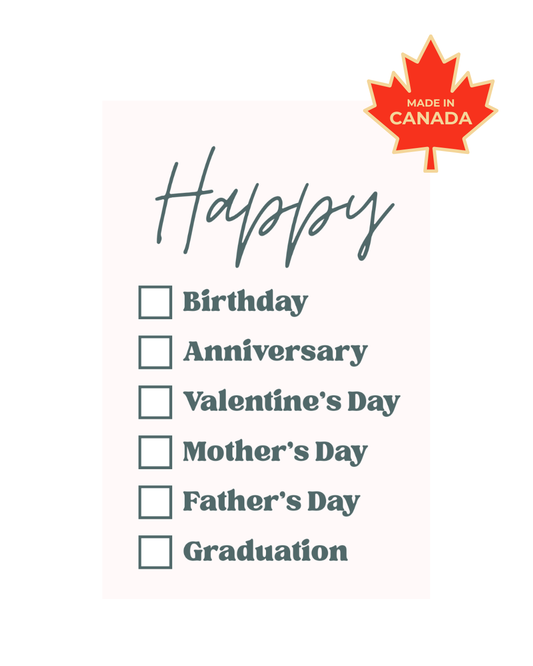 Happy [pick your greeting] | Greeting Card