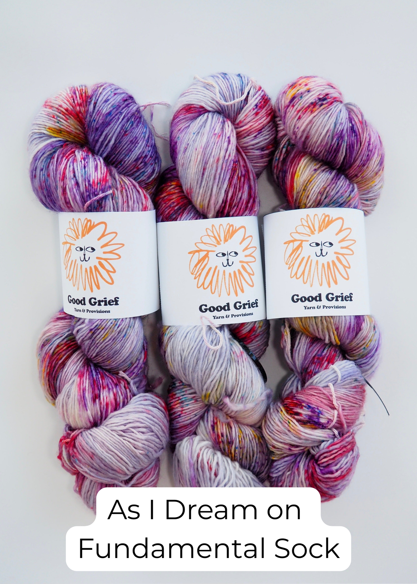 Good Grief Custom Dyes: Fundamental Sock