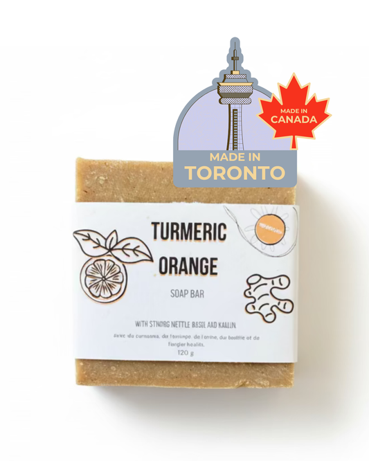Do Not Eat: Turmeric Orange Soap Bar