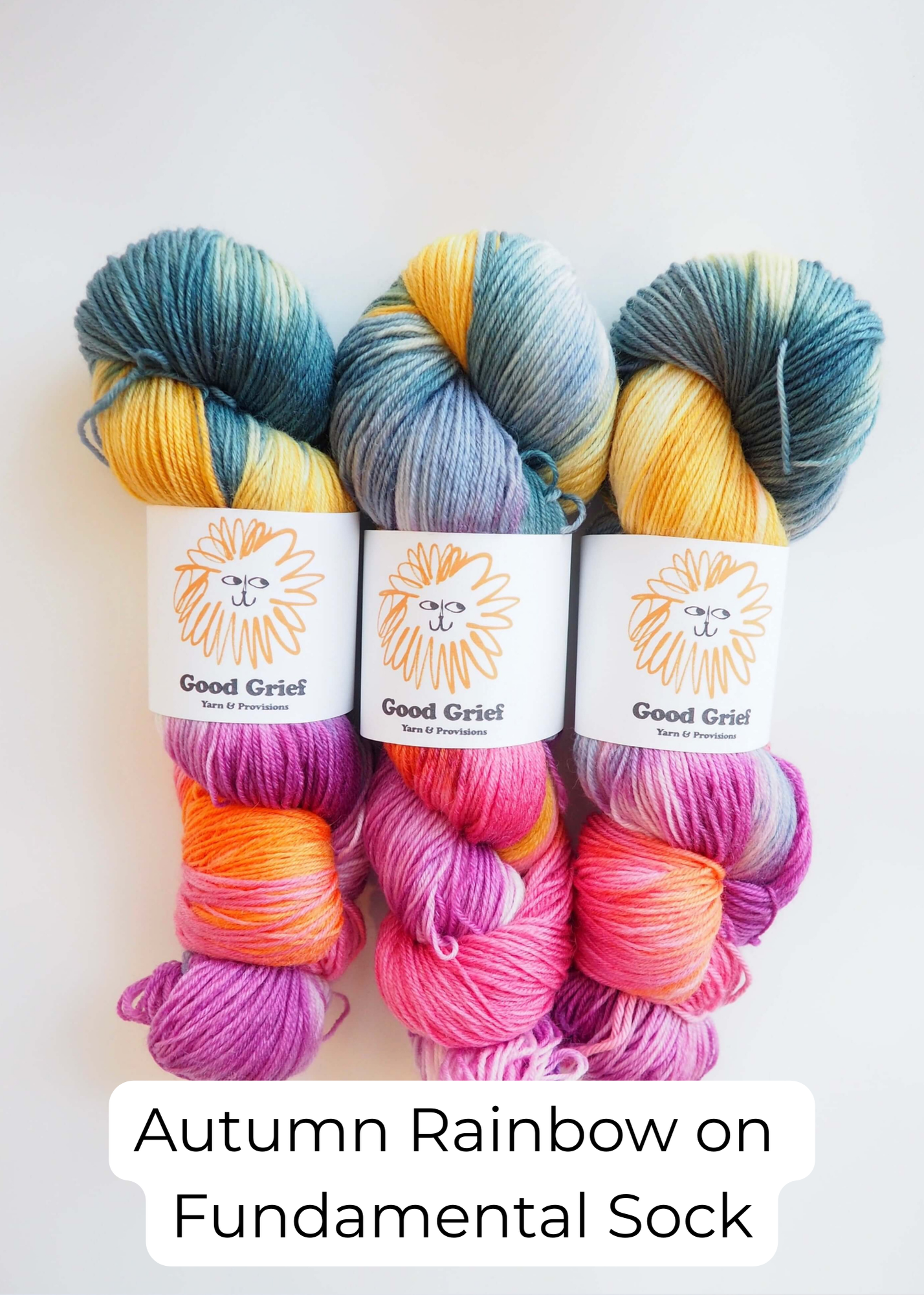 Good Grief Custom Dyes: Fundamental Sock