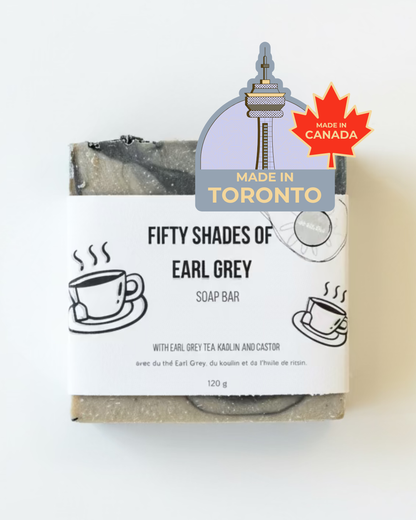 Do Not Eat: Fifty Shades of Earl Grey Soap Bar