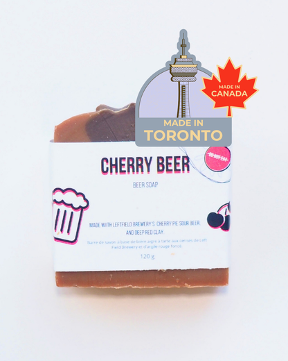 Do Not Eat: Cherry Beer Soap Bar