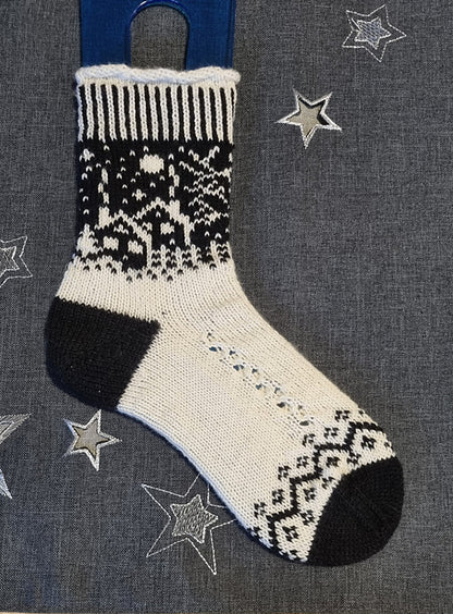 Christmass Shadow Night Sock Kit