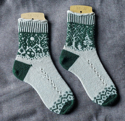 Christmass Shadow Night Sock Kit