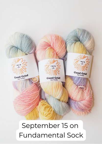 Good Grief Custom Dyes: Fundamental Sock
