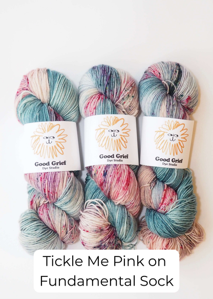 Good Grief Custom Dyes: Fundamental Sock