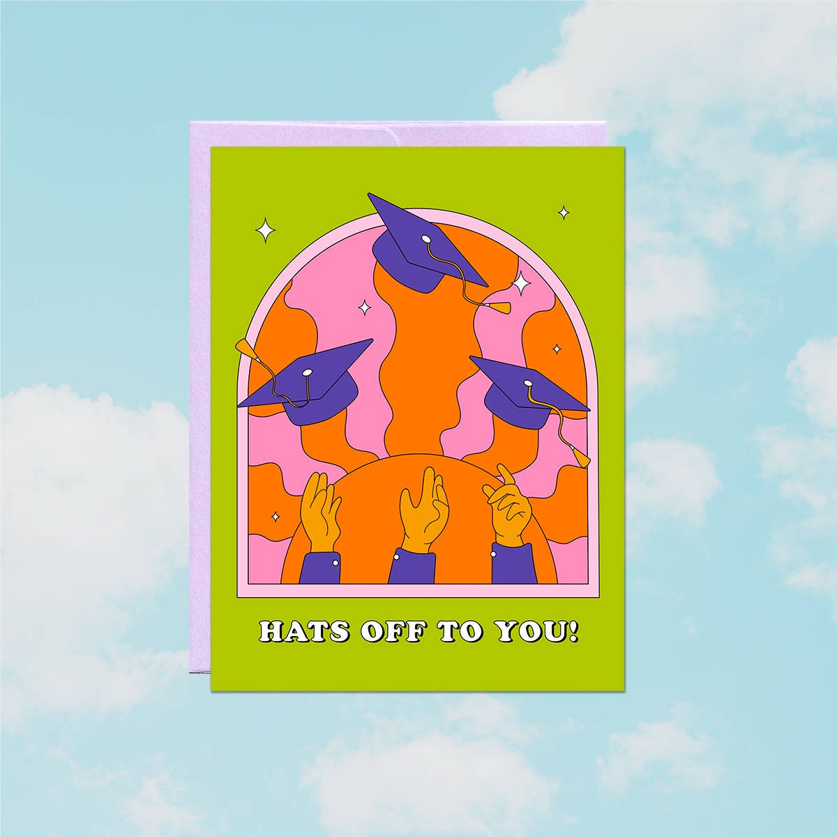 Hats Off To You | Graduation Card