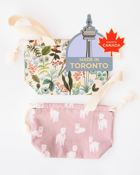 handmade.eo: Mini Project Bag with Handle