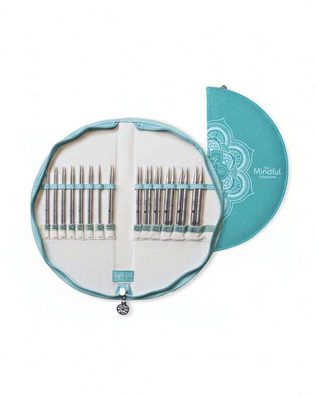 KnitPro: Mindful Collection Affection Interchangeable Circular Needles, Set of 14 Pairs (5") - Special Order