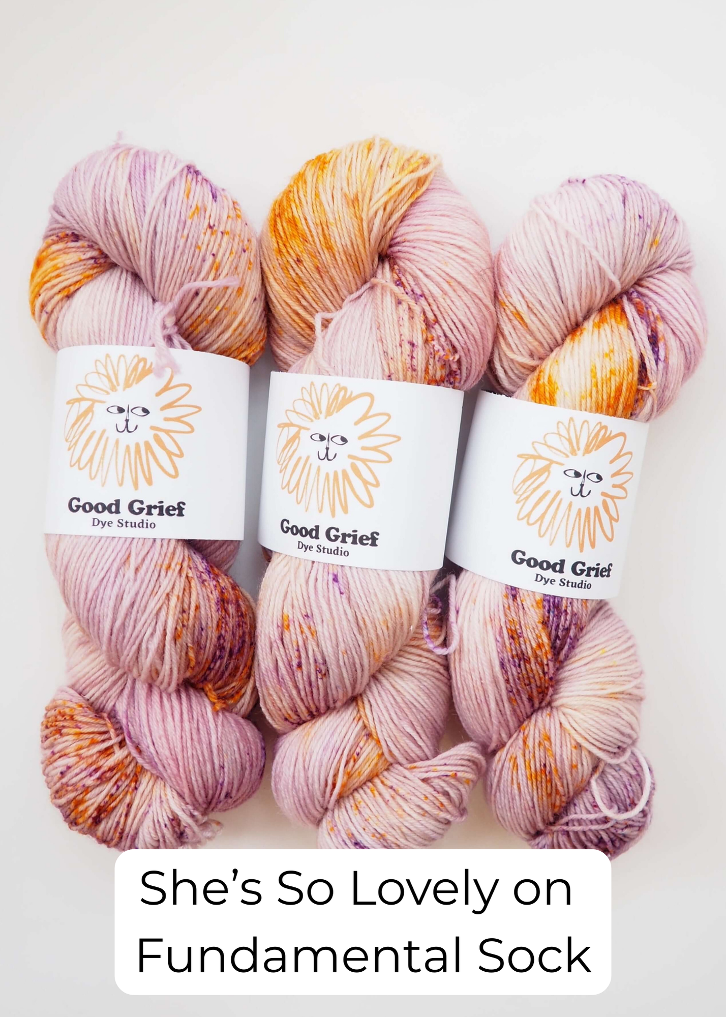 Good Grief Custom Dyes: Fundamental Sock