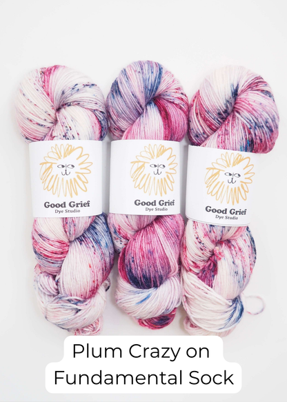 Good Grief Custom Dyes: Fundamental Sock