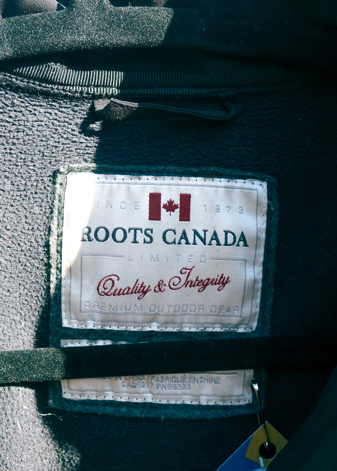Chaqueta impermeable de Roots Canada *80 % de descuento*