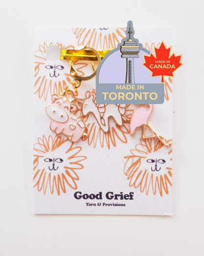 Animal Kingdom Stitch Markers by Good Grief