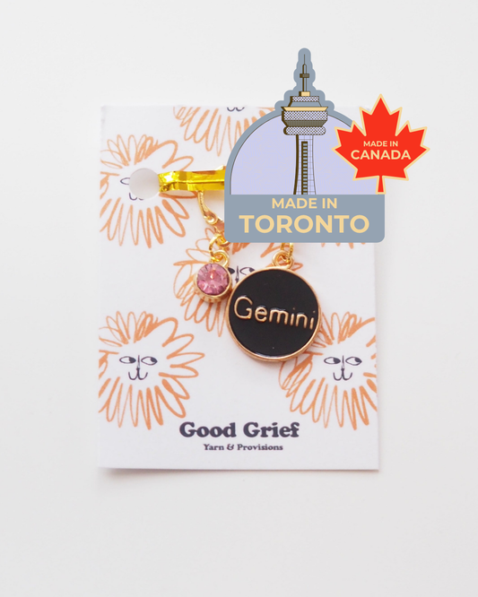 Zodiac Stitch Markers by Good Grief