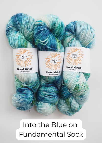 Good Grief Custom Dyes: Fundamental Sock
