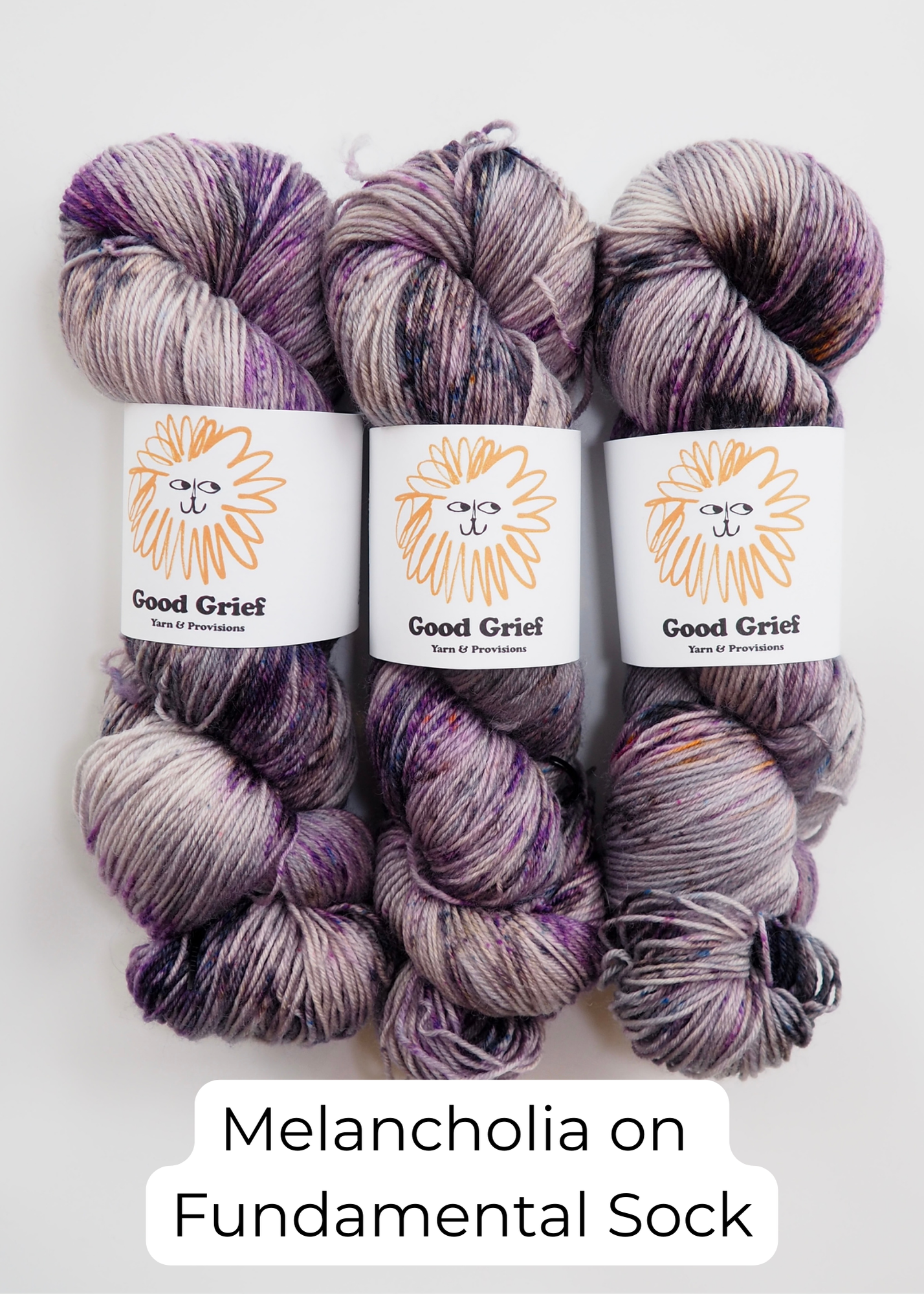 Good Grief Custom Dyes: Fundamental Sock