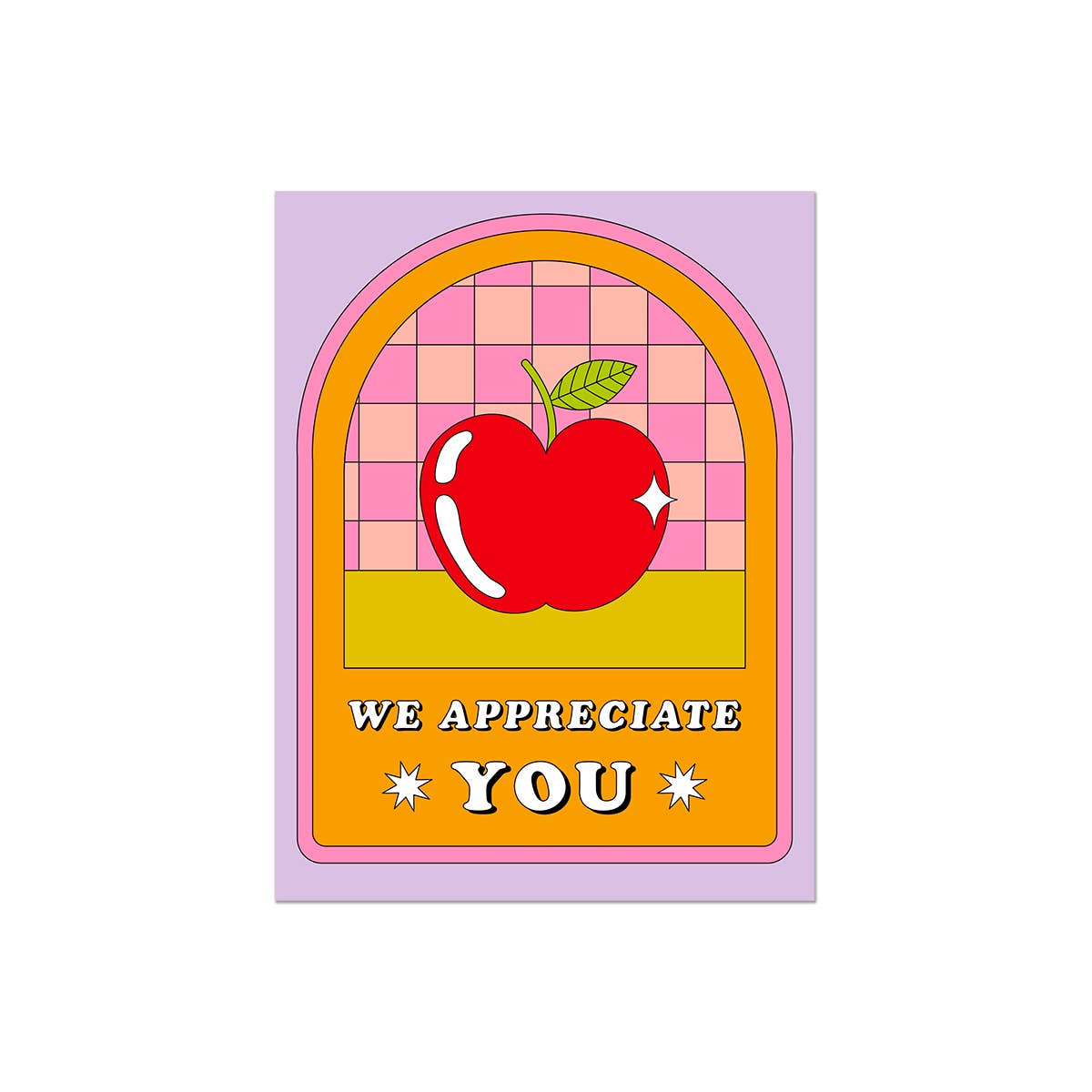 We Appreciate You | Teacher Card