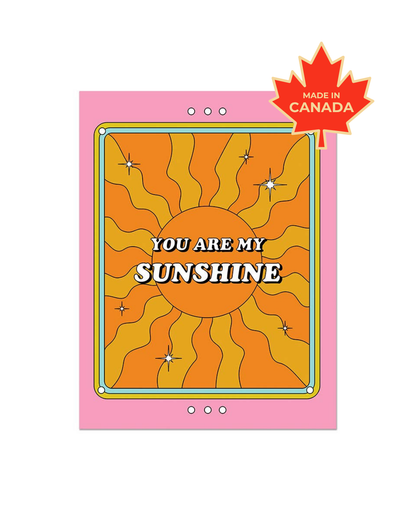 You Are My Sunshine | Greeting Card
