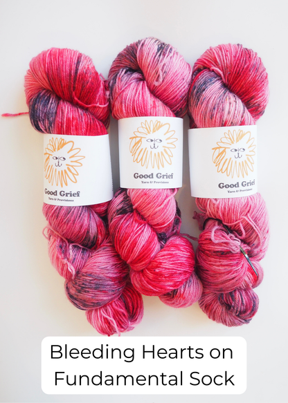 Good Grief Custom Dyes: Fundamental Sock