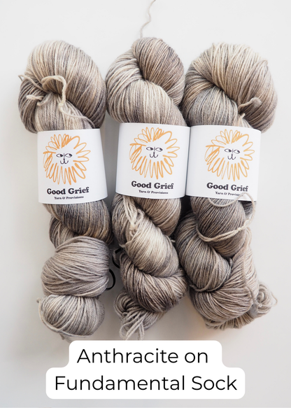 Good Grief Custom Dyes: Fundamental Sock