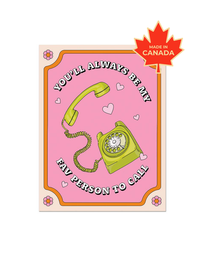 Fav Person to Call | Mother's Day Card