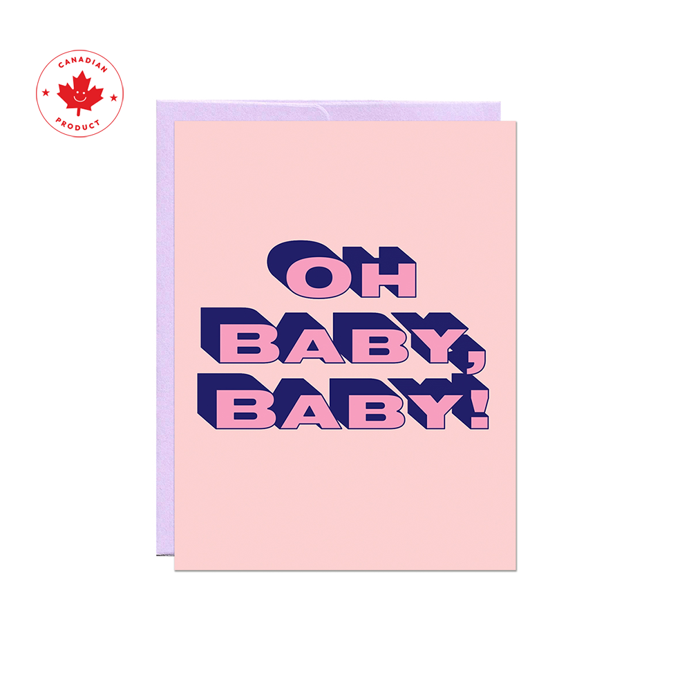 Oh Baby Baby | Greeting Card