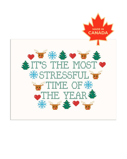 Stressful Time Of The Year | Christmas Card