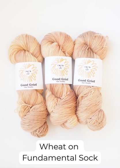 Good Grief Custom Dyes: Fundamental Sock