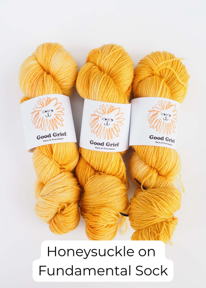 Good Grief Custom Dyes: Fundamental Sock