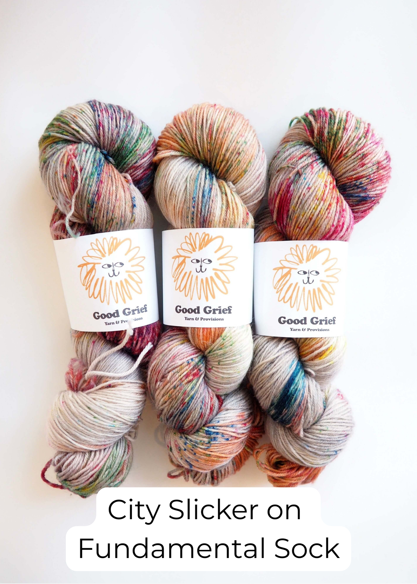 Good Grief Custom Dyes: Fundamental Sock