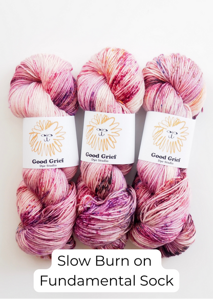 Good Grief Custom Dyes: Fundamental Sock
